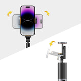 Tech Protect L08 S Bluetooth Selfie Stick Stativ Sort