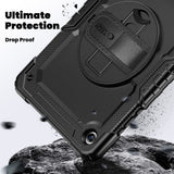Tech Protect Solid 2 Sæt Galaxy Tab A9+ / A11+ Plus 11.0 X210 / X215 / X216 / X230 / X235 / X236 Sort