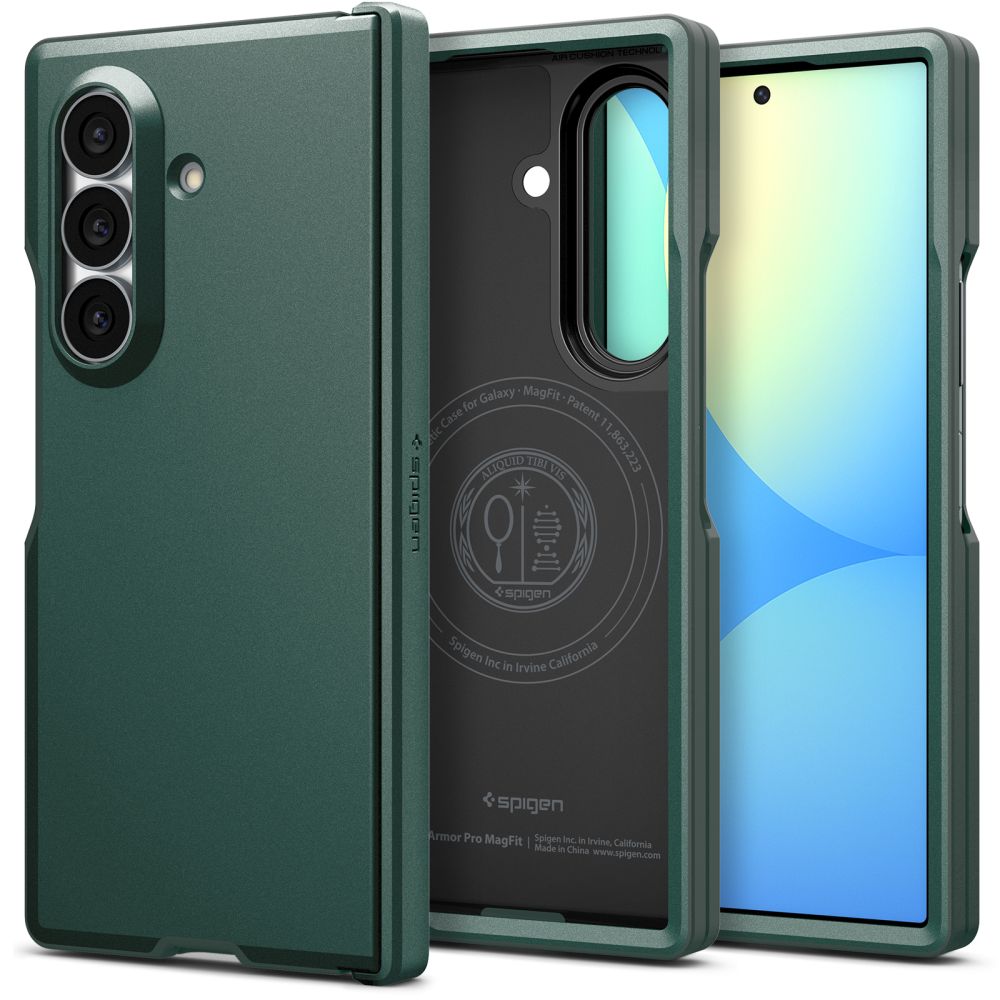 Spigen Tough Armor Pro Magsafe Galaxy Z Fold 8 Ultra Abyss Green