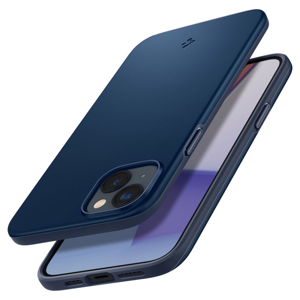 Spigen Thin Fit Iphone 14 Plus / 15 Plus Marineblå