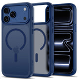 Tech Protect Magmat Magsafe Cc Iphone 17 Pro / 18 Pro Mat Dyb Blå