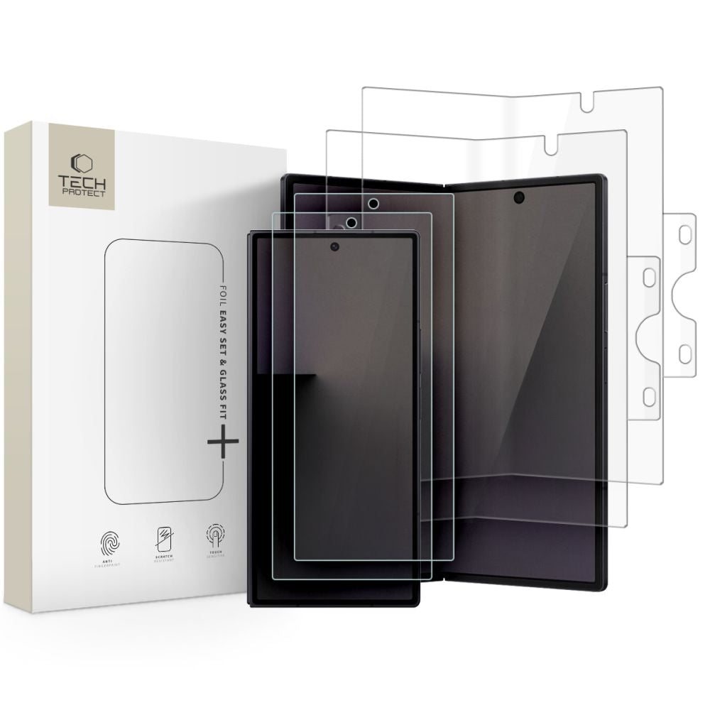Beskyttelsessæt Tech Protect Easy Set Foil & Glass Fit+ 4 I 1 Galaxy Z Fold 8 Ultra Clear