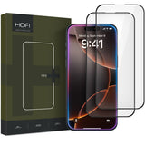 Hærdet Glas Hofi Glass Pro+ 2 Pack Iphone 16 Pro / 17 / 17 Pro Black