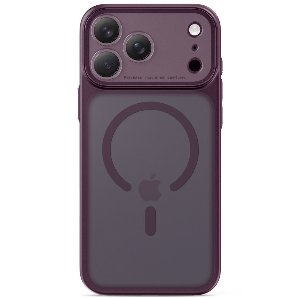 Tech Protect Magprime Magsafe Cc Iphone 17 Pro / 18 Pro Mat Burgundy