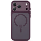 Tech Protect Magprime Magsafe Cc Iphone 17 Pro / 18 Pro Mat Burgundy