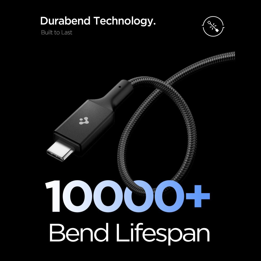 Spigen Eb24015 Cc Essential Usb C Kabel 240 W 150 Cm Sort