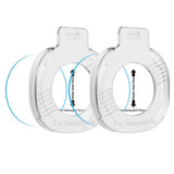 Hærdet Glas Tech Protect Easy Set+ 2 Pack Samsung Galaxy Watch 8/9 (40 Mm) Klar