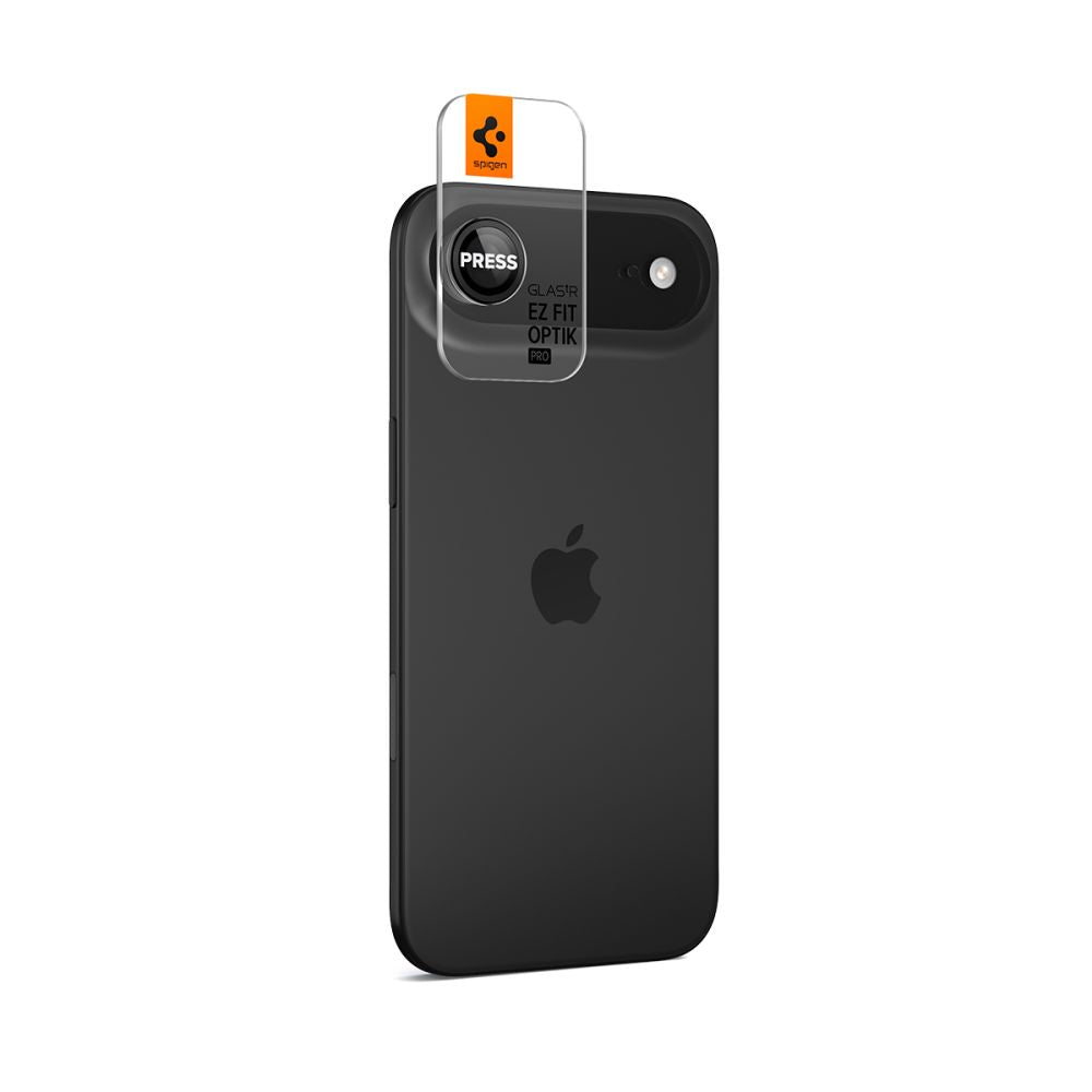 Kamera Beskyttelse Spigen Optik Pro Glas.Tr ”Ez Fit” Camera Protector 2 Pack Iphone Air Black
