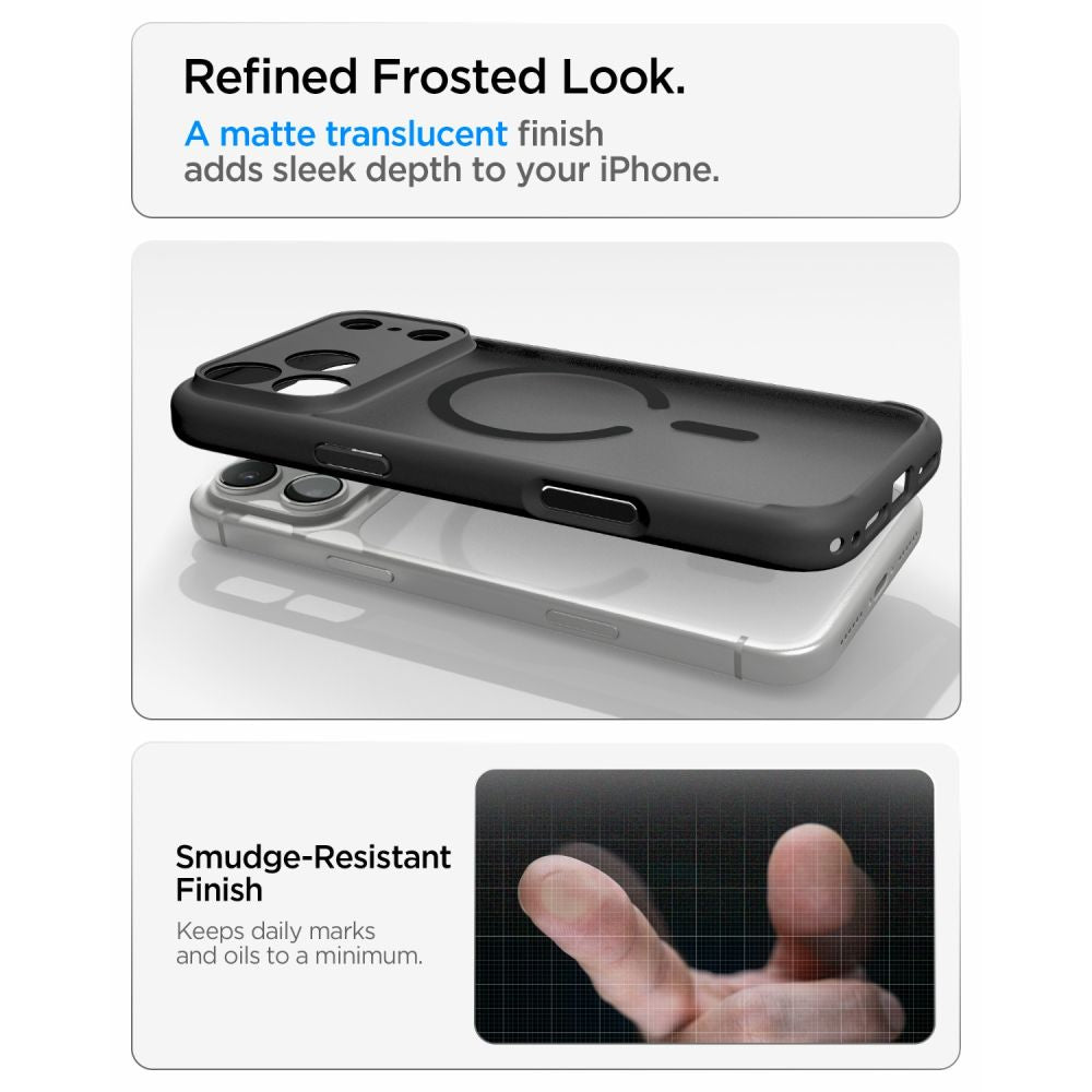 Spigen Ultra Hybrid Magsafe Iphone 17 Pro / 18 Pro Frost Sort