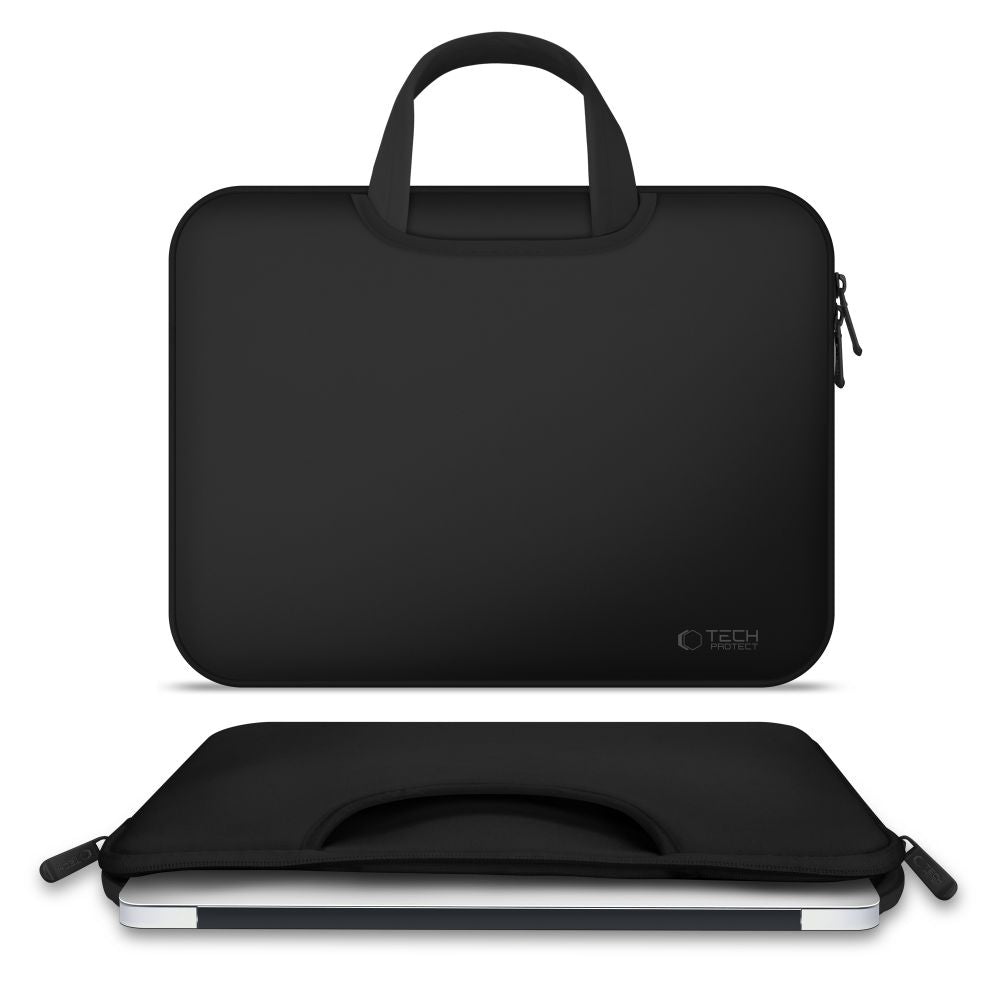 Tech Protect Neopren Bærbar Taske 13 14 Sort