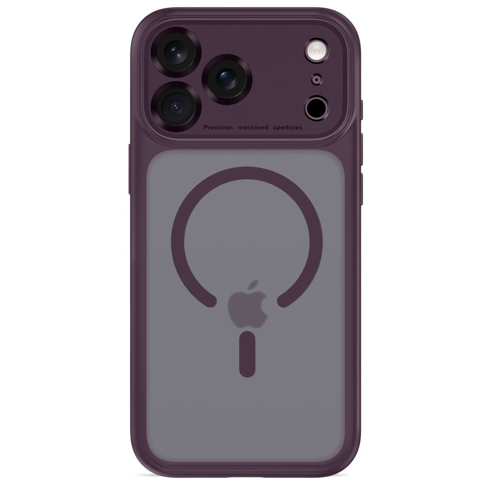 Tech Protect Magpeak Magsafe Cc Iphone 17 Pro / 18 Pro Mat Burgundy