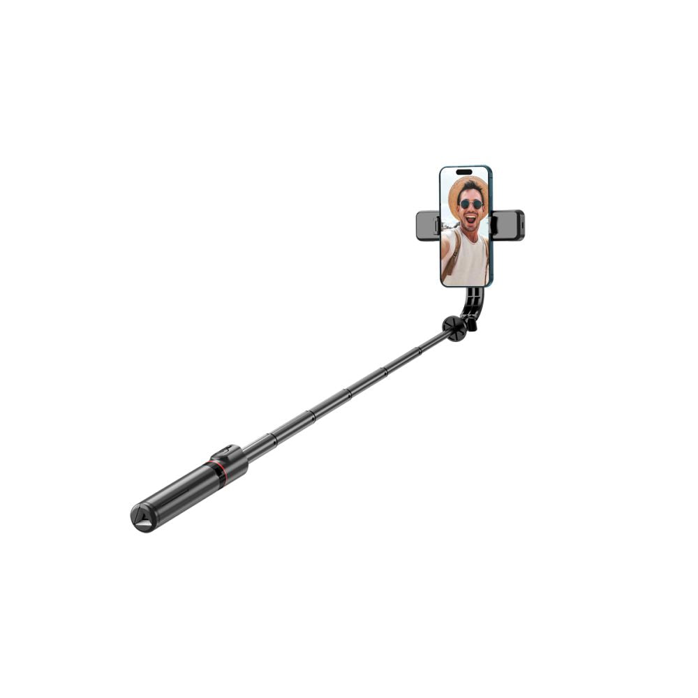 Tech Protect L05 S Bluetooth Selfie Stick Stativ & Led Lys Sort