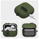 Tech Protect Slim Hook Samsung Galaxy Buds 3 / 3 Fe / 3 Pro Olivegrøn