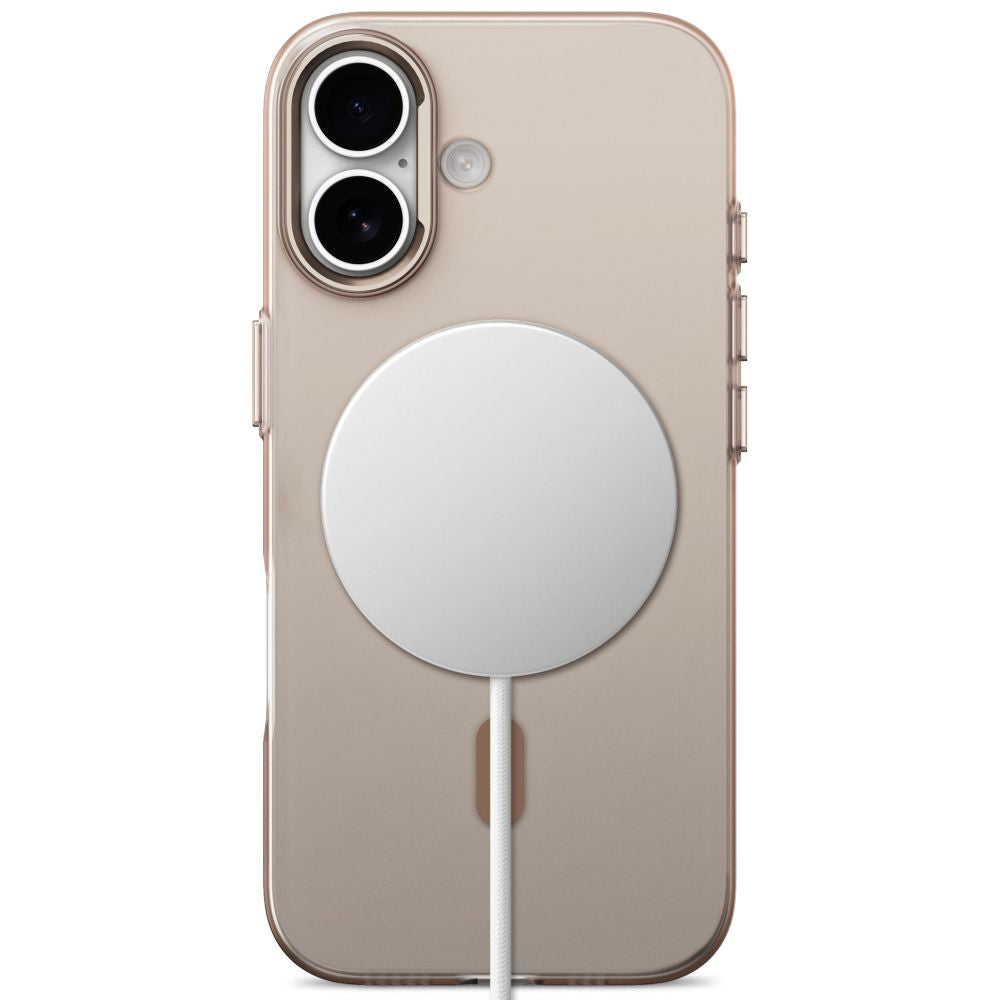 Tech Protect Magzero Magsafe Iphone 17 Mat ørkengold