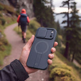 Tech Protect Kevlar Aura Magsafe Iphone 17 Pro Max / 18 Pro Max Marineblå