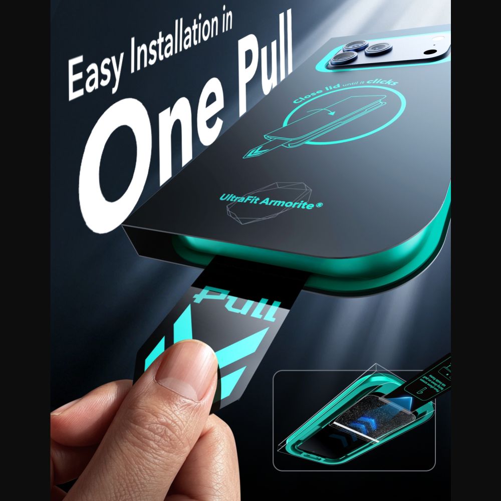 Privacyglas Esr Ultrafit Armorite Hærdet Glas 2 Pack Iphone 18 Pro Max Fortrolighed