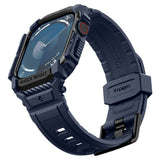 Spigen Rugged Armor ”Pro” Apple Watch 10/11 (46 Mm) Marineblå