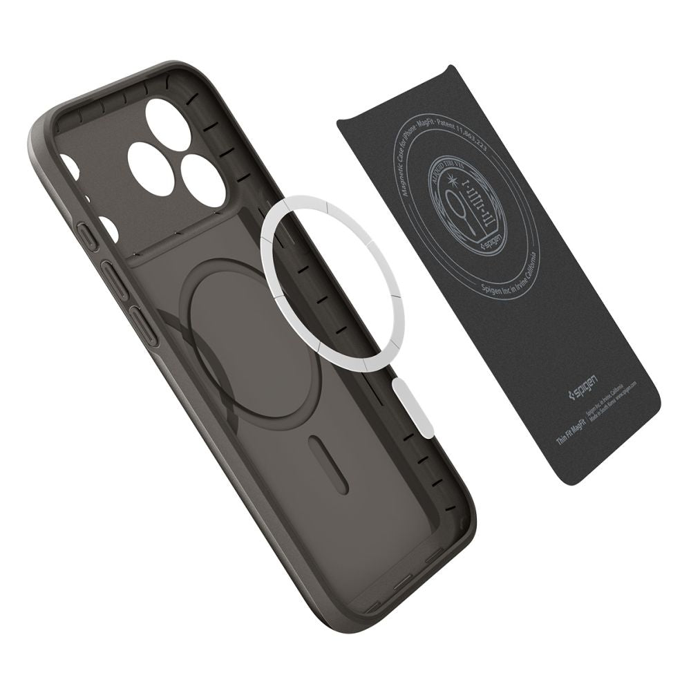 Spigen Thin Fit Magsafe Iphone 17 Pro / 18 Pro Gunmetal