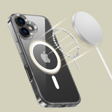 Tech Protect Flexair Hybrid Magsafe Iphone 16 Clear