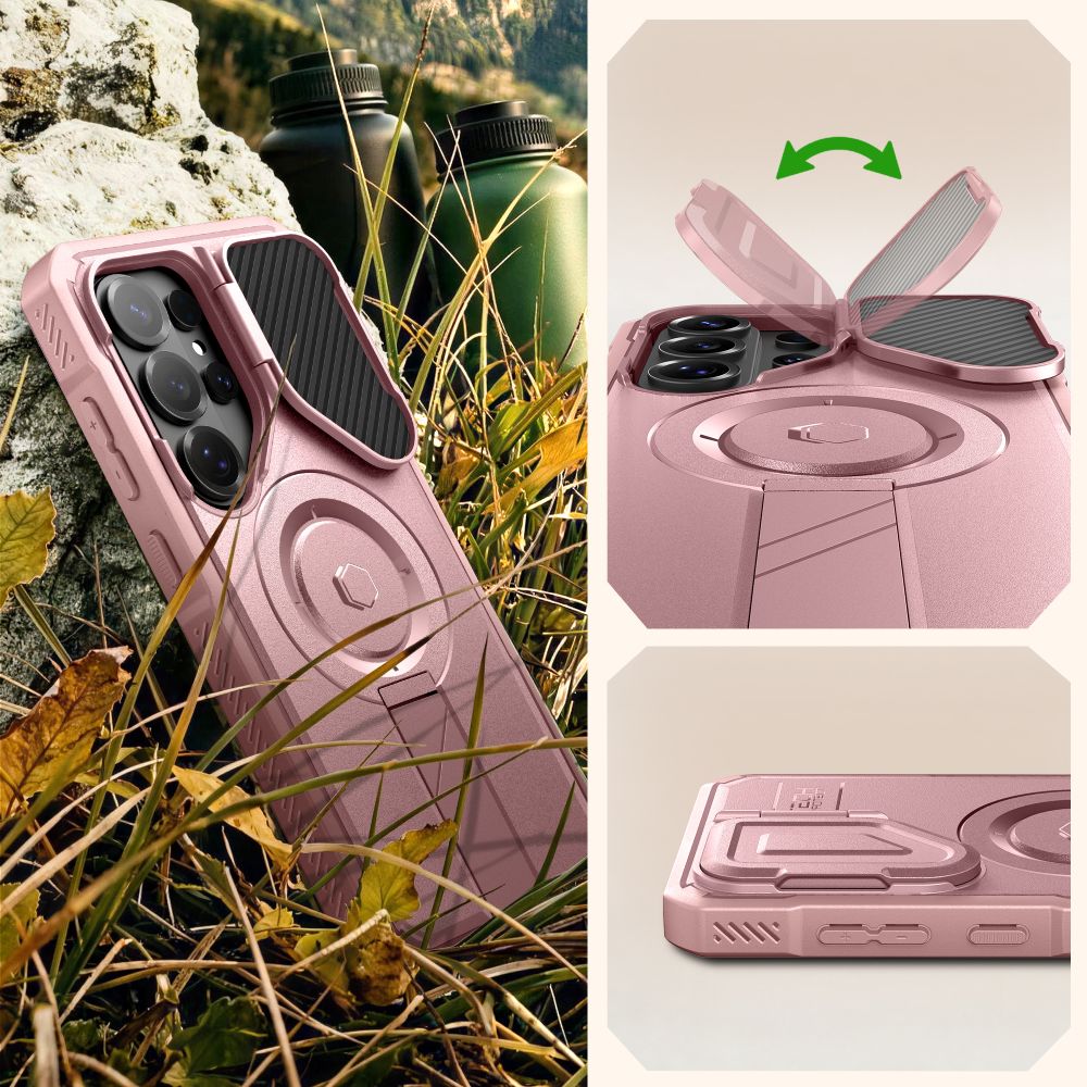 Tech Protect Kevlar Magsafe 2 Sæt Galaxy S26 Ultra Pink