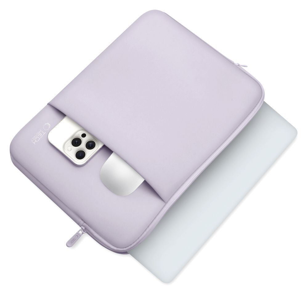 Tech Protect Neopren Bærbar Taske 15 16 Lila