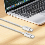 Tech Protect Ultraboost Lite Type C Kabel Pd 60 W / 3 A 200 Cm Hvid