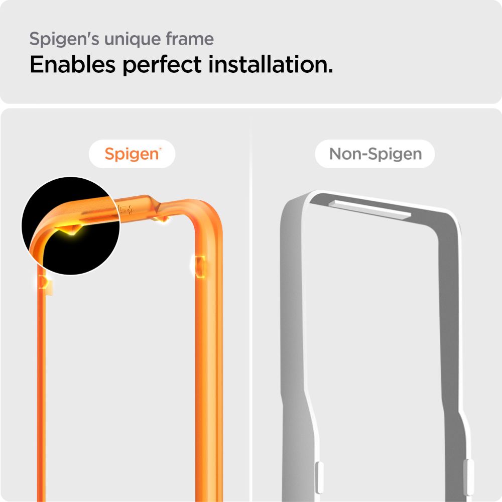 Hærdet Glas Spigen Alm Glass Fc 2 Pack Iphone 15 Sort
