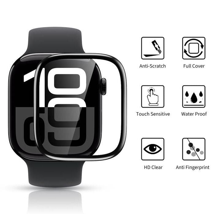 Hybridglas Hofi Hybrid Pro+ Garmin Forerunner 965 Sort