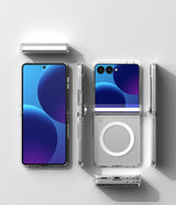 Ringke Fusion Flap Magnetisk Magsafe Galaxy Z Flip 8 Klar