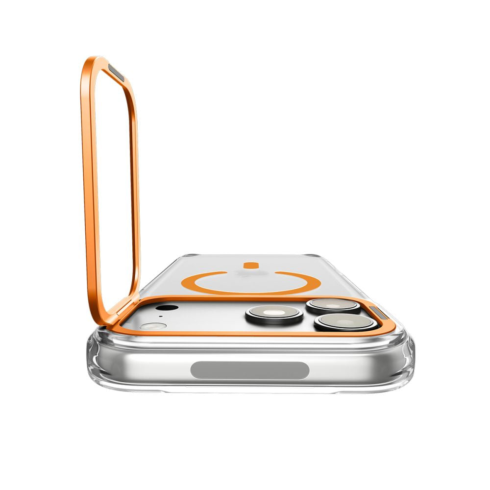 Spigen Ultra Hybrid Optik S Magsafe Iphone 17 Pro / 18 Pro Klar/Orange