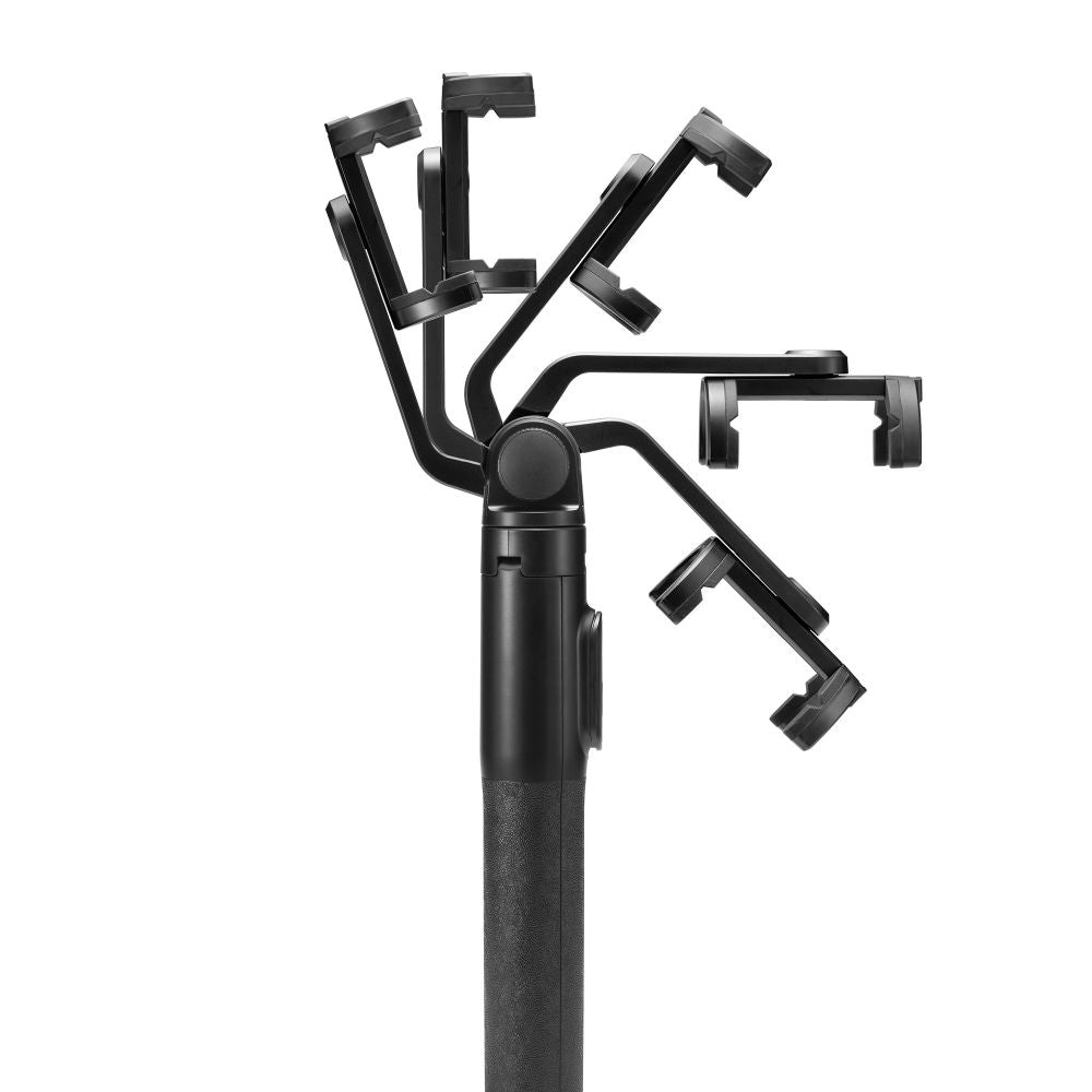 Spigen S560 W Bluetooth Selfie Stick Langt Stativ Sort