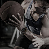 Tech Protect Nylon Lås Til Apple Watch 8 / 9 / 10 / 11 / 12 / Se / Ultra (44 / 45 / 46 / 49 Mm) Sort