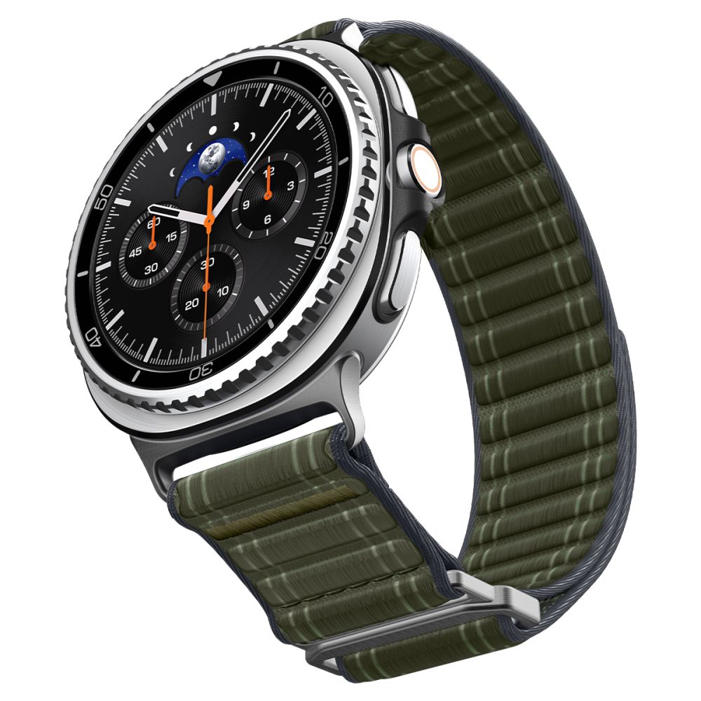 Spigen Wbf0 Band Til Samsung Galaxy Watch 8 / 9 / Classic (40 / 44 / 46 Mm) Grøn