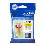 Brother LC3213Y blækpatron 1 stk Original Højt (XL) udbytte Gul