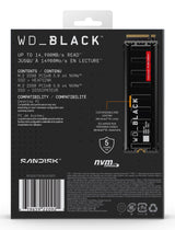 WD Black SSD SN8100 2TB M.2 PCI Express 5.0 x4 (NVMe)