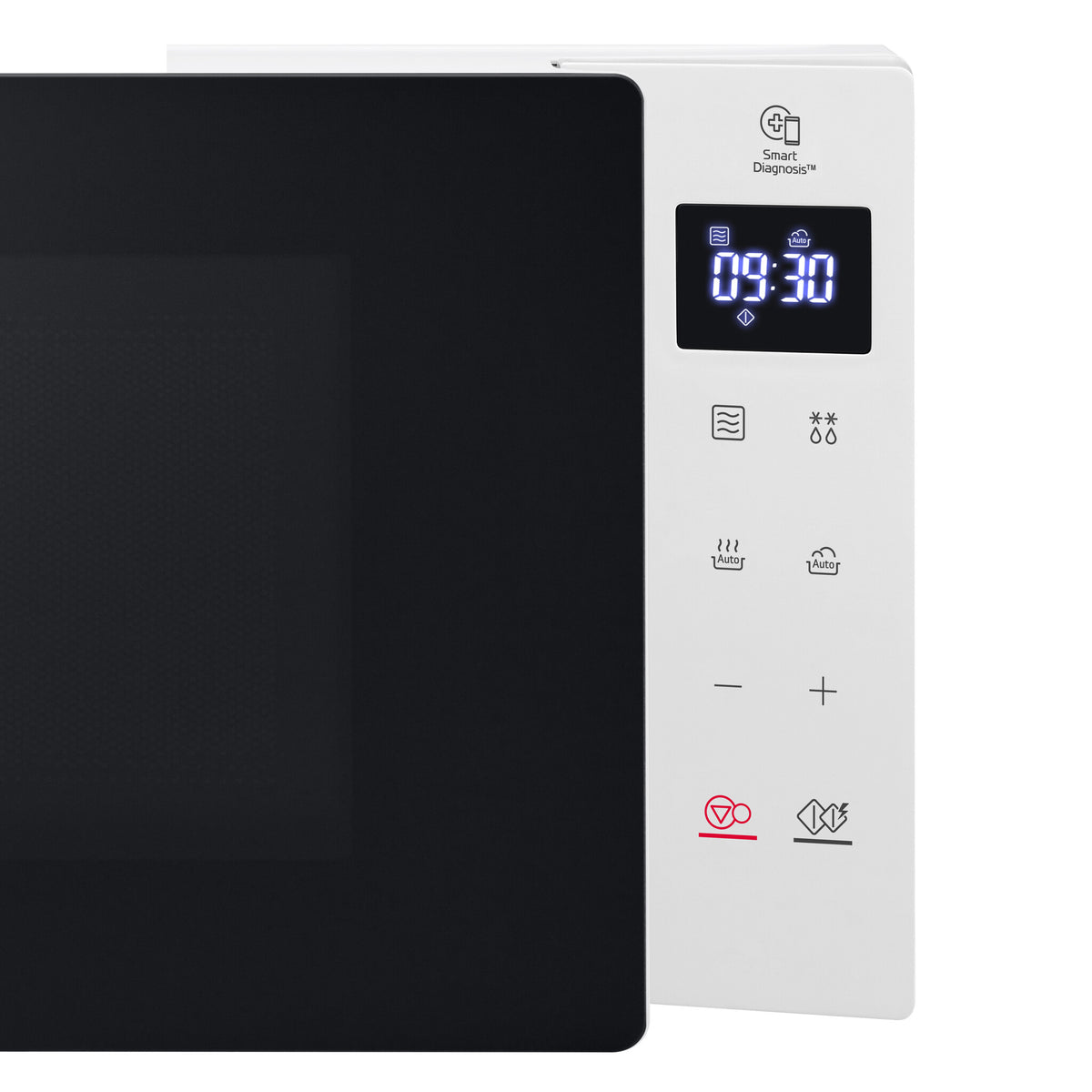 LG MS2032GASW mikrobølgeovn Hvid Solo mikroovn Bordplade 20 L 700 W