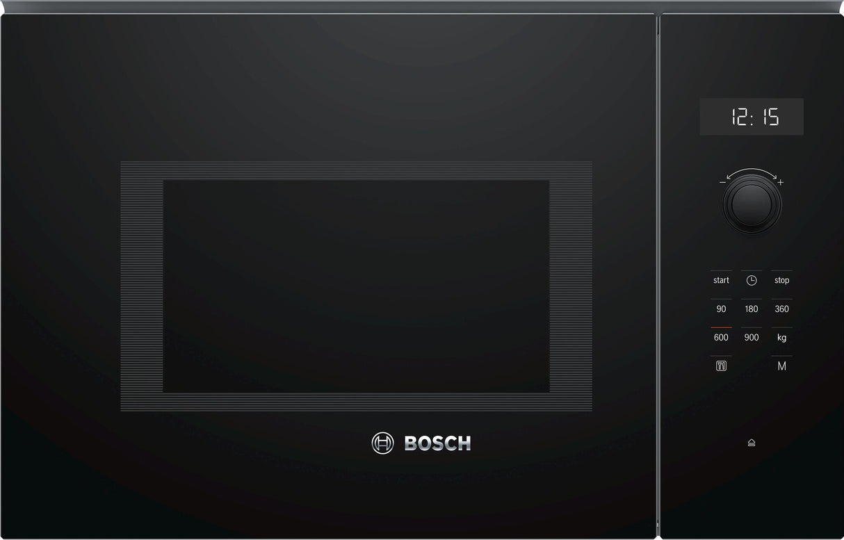 Bosch Serie 6 BFL554MB0 mikrobølgeovn Sort Solo mikroovn Indbygget 25 L 900 W