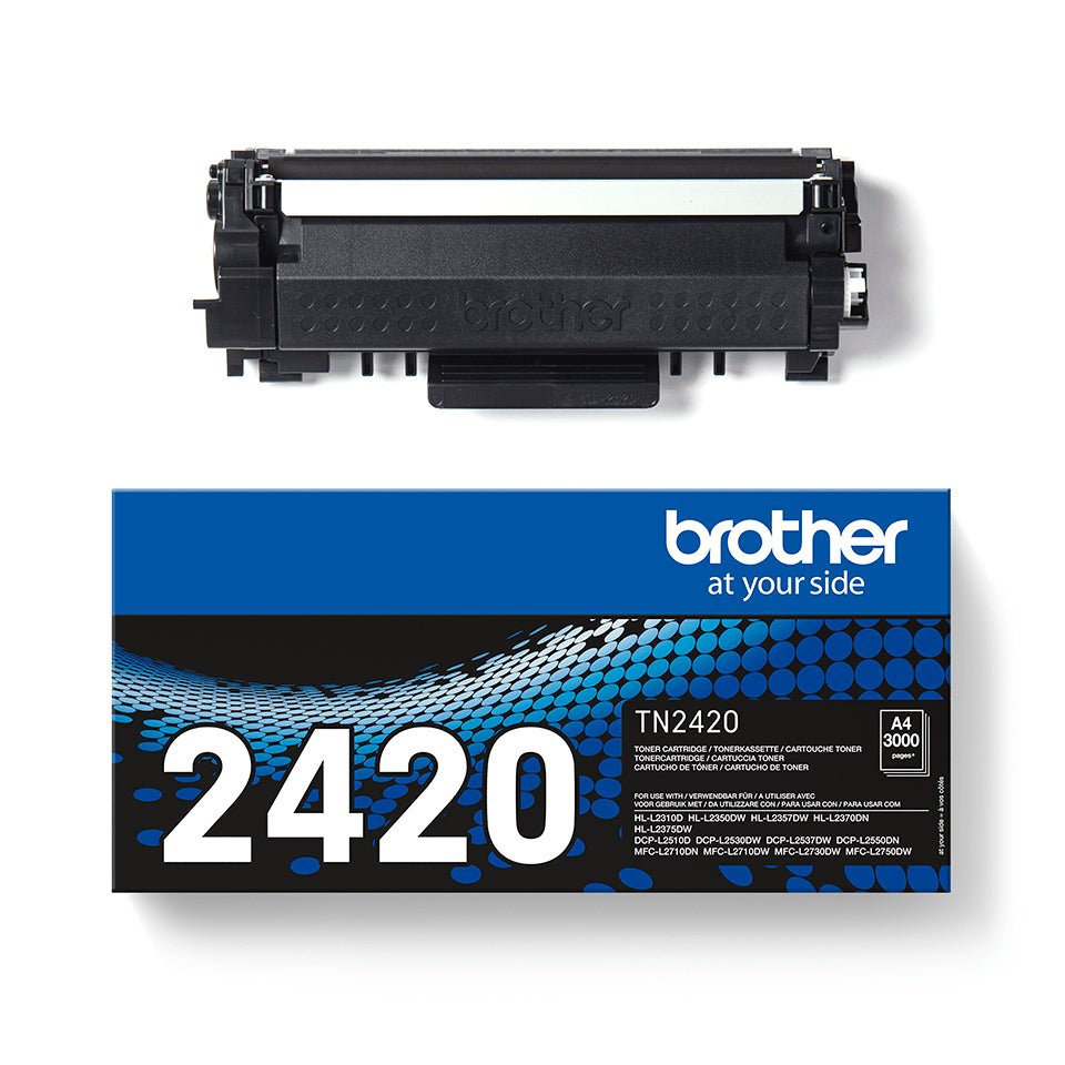 Brother TN-2420 tonerpatron 1 stk Original Sort