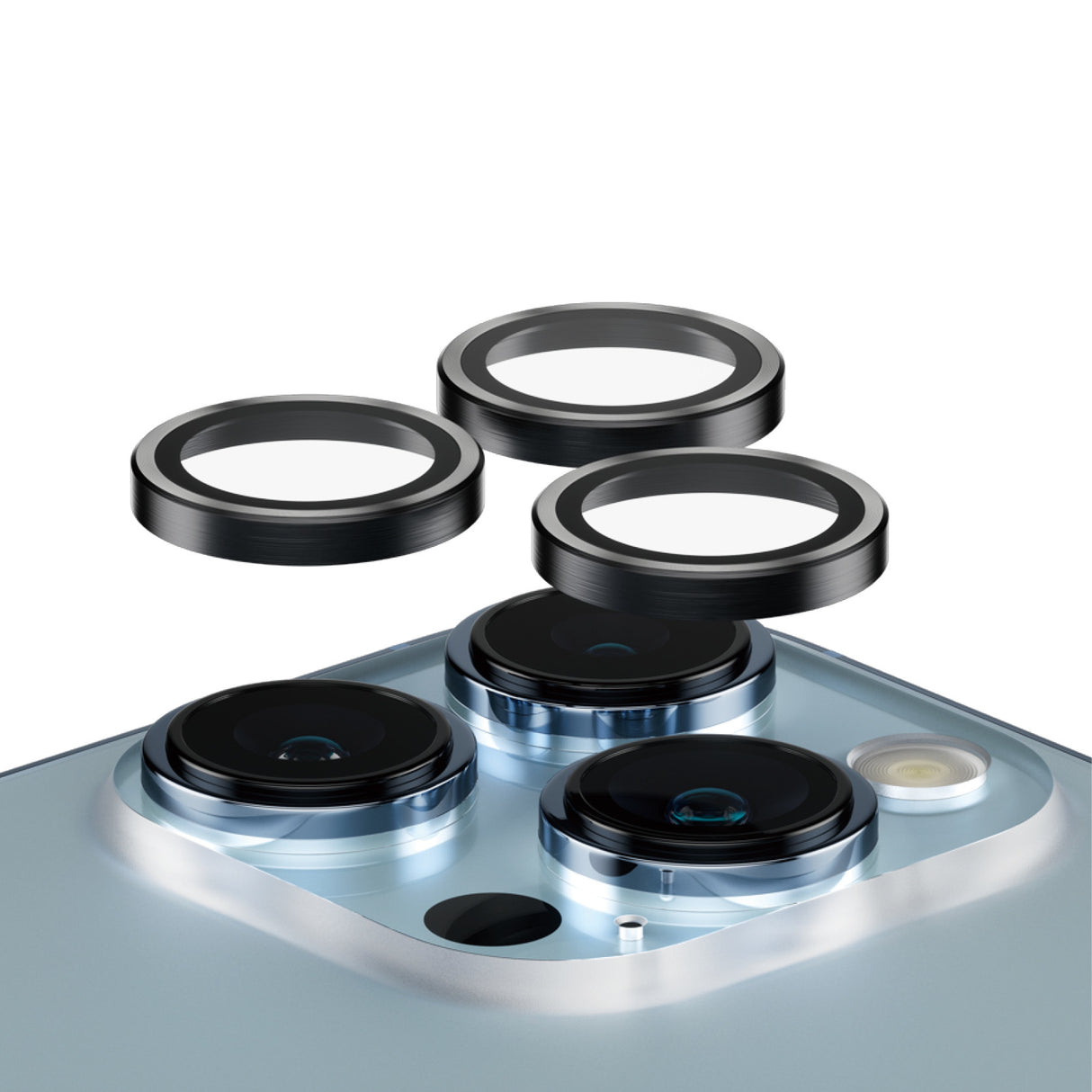 PanzerGlass Hoops Rings for iPhone 13 Pro/13 Pro Max Black