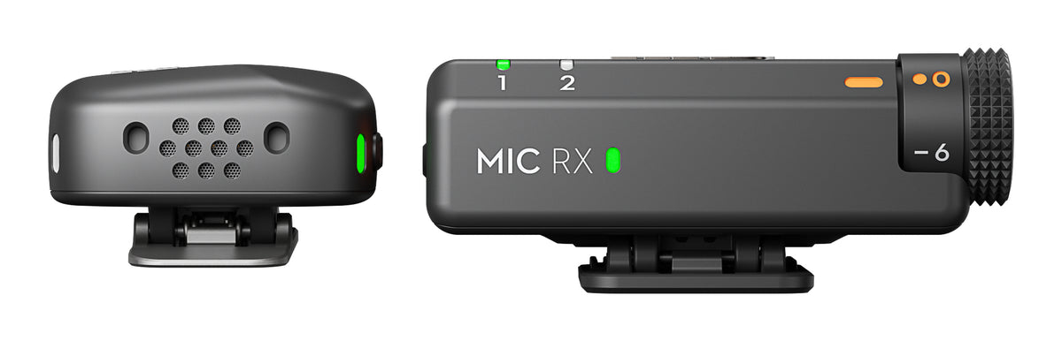DJI Mic Mini Trådløst mikrofonsystem Trådløs Sort