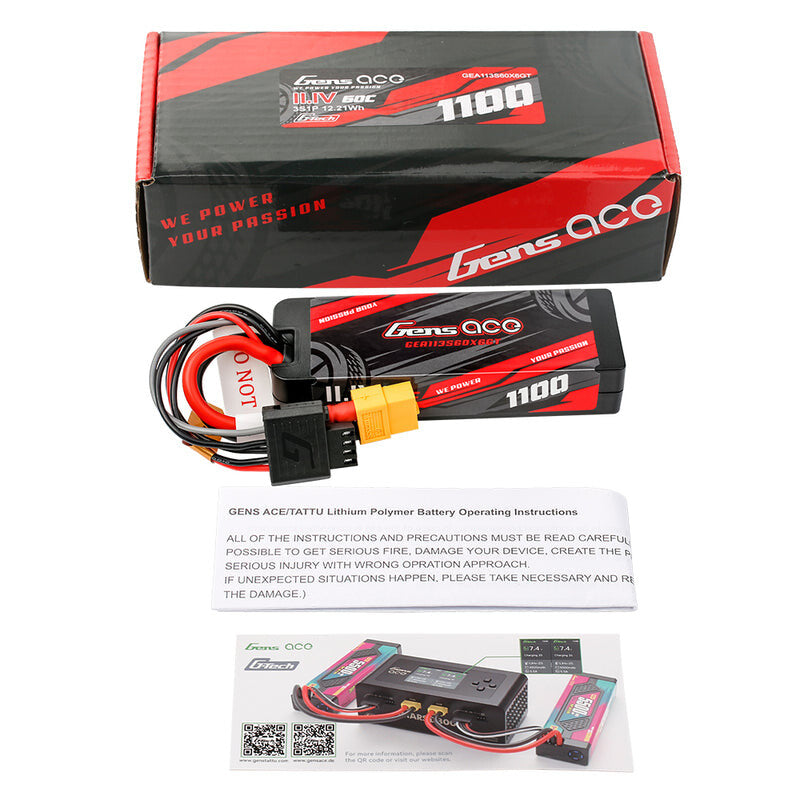 Gens ace GEA113S60X6GT Radio-kontrolleret (RC) model dele og tilbehør Batteri