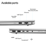 HP EliteBook 6 G1i AI Intel Core Ultra 5 225U Laptop 35,6 cm (14") WUXGA 24 GB DDR5-SDRAM 512 GB SSD Wi-Fi 7 (802.11be) Windows 11 Pro AI PC Sølv