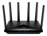 Cudy WR11000 trådløs router 2.5 Gigabit Ethernet Tri-band (2,4 GHz/5 GHz/6 GHz) Sort