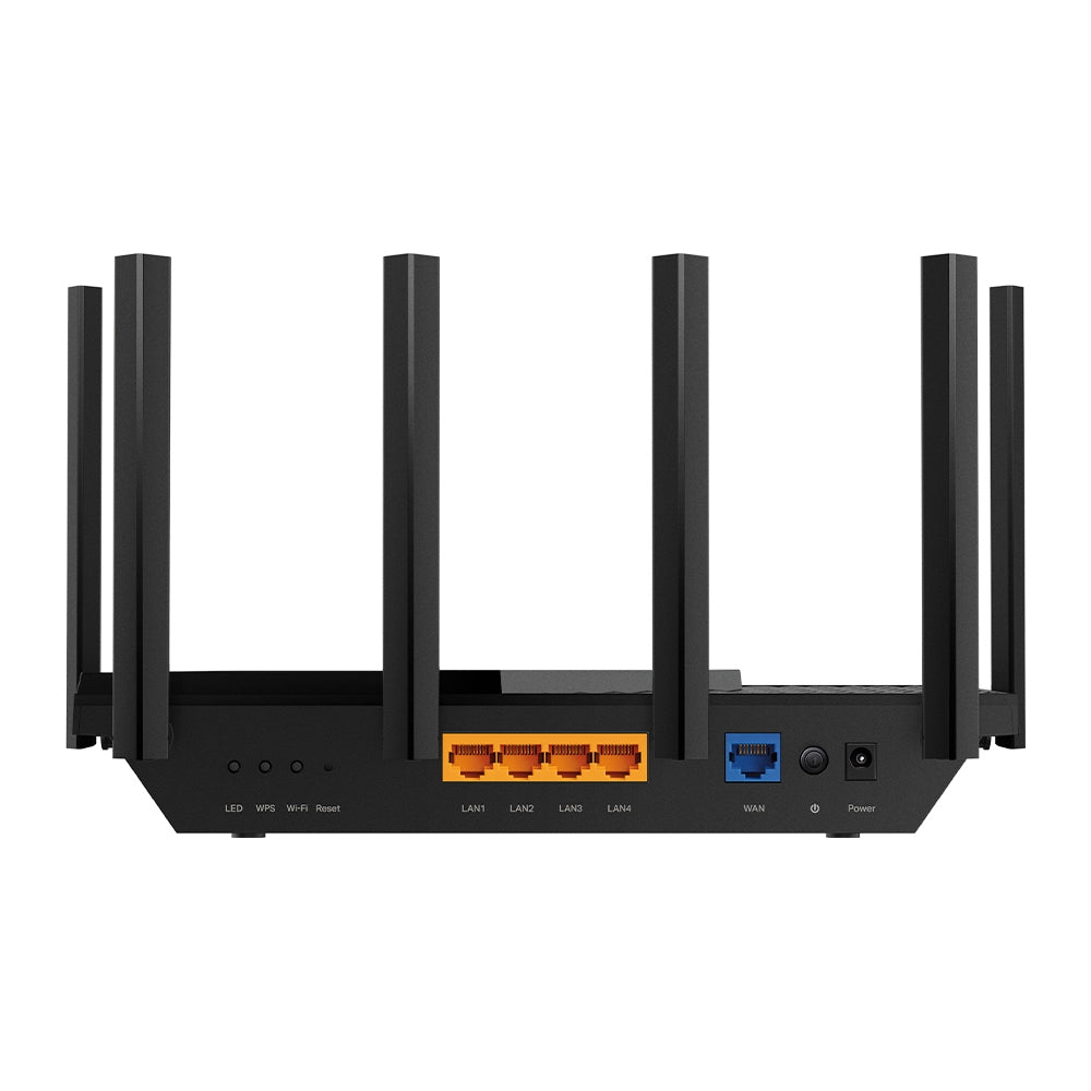 TP-Link Archer AXE75 trådløs router Gigabit Ethernet Tri-band (2,4 GHz/5 GHz/6 GHz) Sort