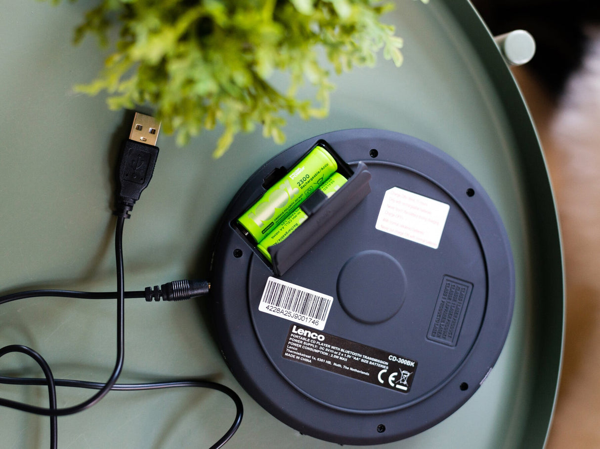 Lenco CD-300 MP3 afspiller Sort