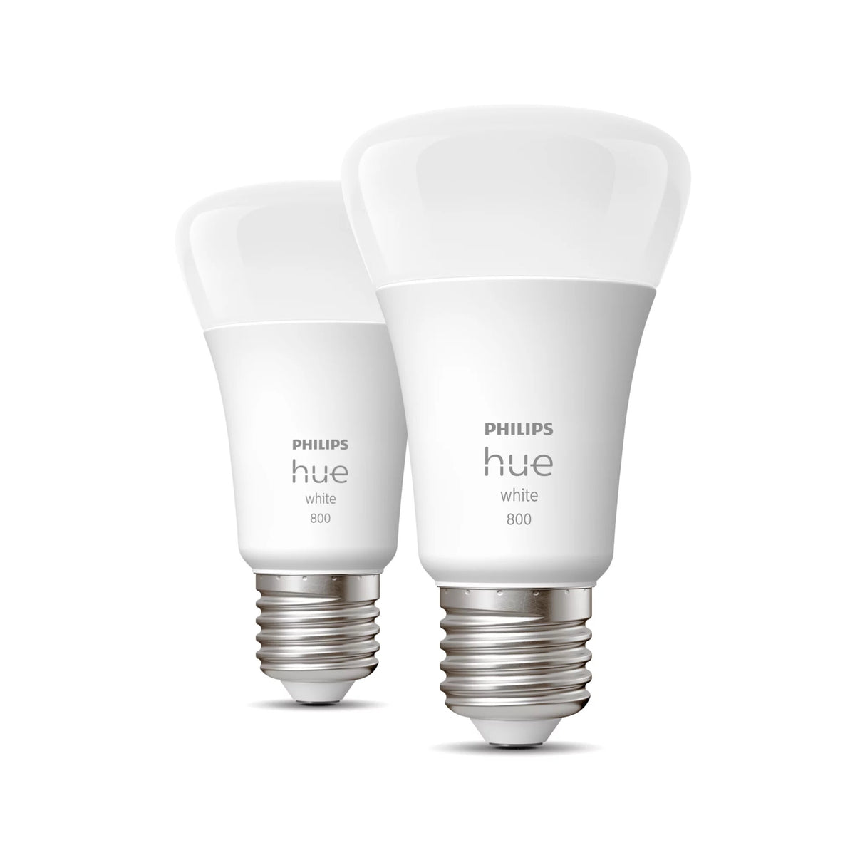 Philips Hvide Hue pærer A60 - E27 pærer - 800 - 2-pak