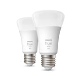 Philips Hvide Hue pærer A60 - E27 pærer - 800 - 2-pak