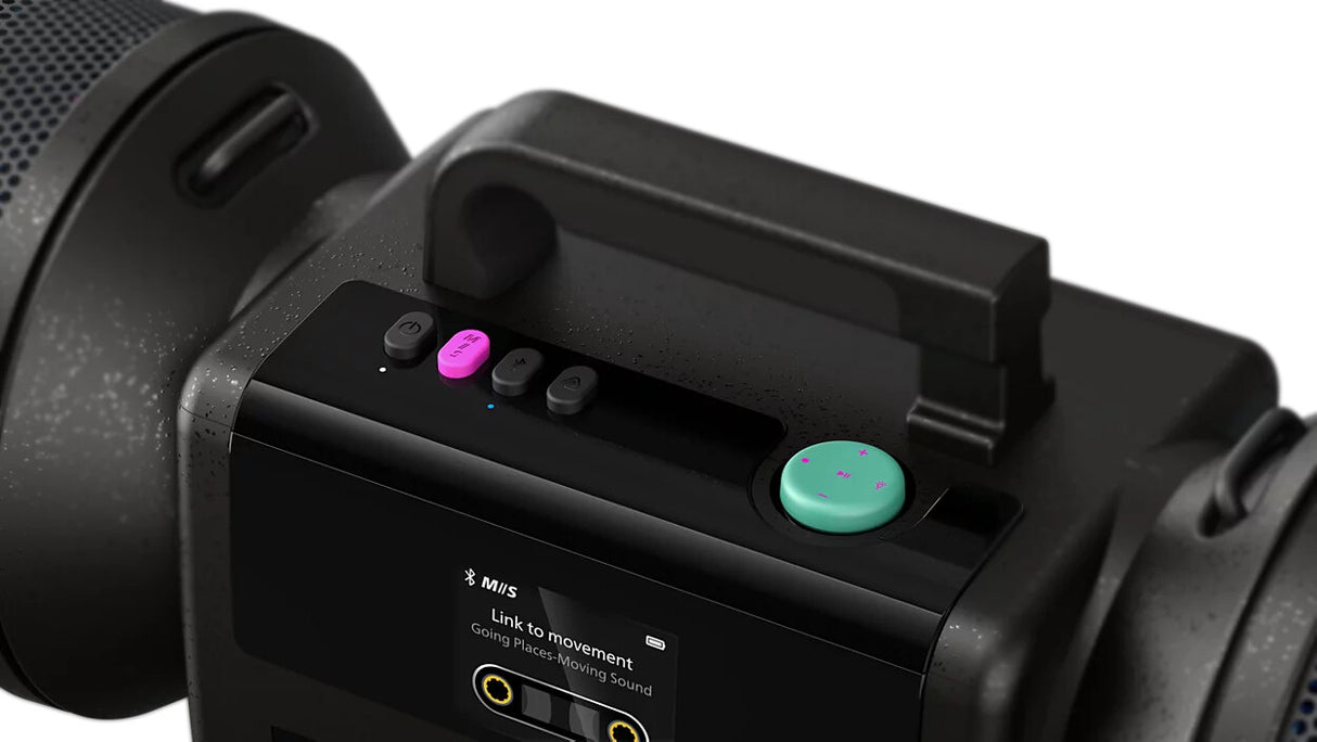 Philips The Tube Bærbar stereohøjttaler Sort 140 W