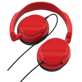 Vivanco DJ 20 Hovedtelefoner Ledningsført Headset Rød