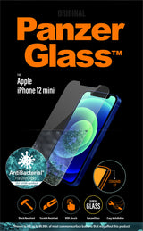 PanzerGlass ® Skærmbeskyttelse iPhone 12 Mini | Standard Fit